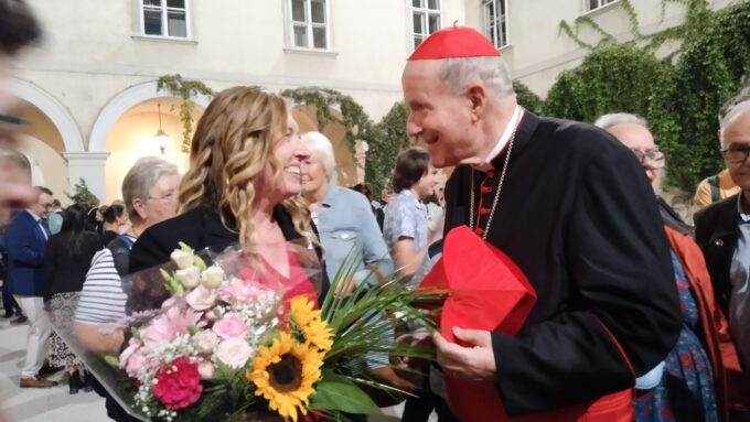 Magdalena Tschmuck Kardinal Schönborn Sendungsfeier